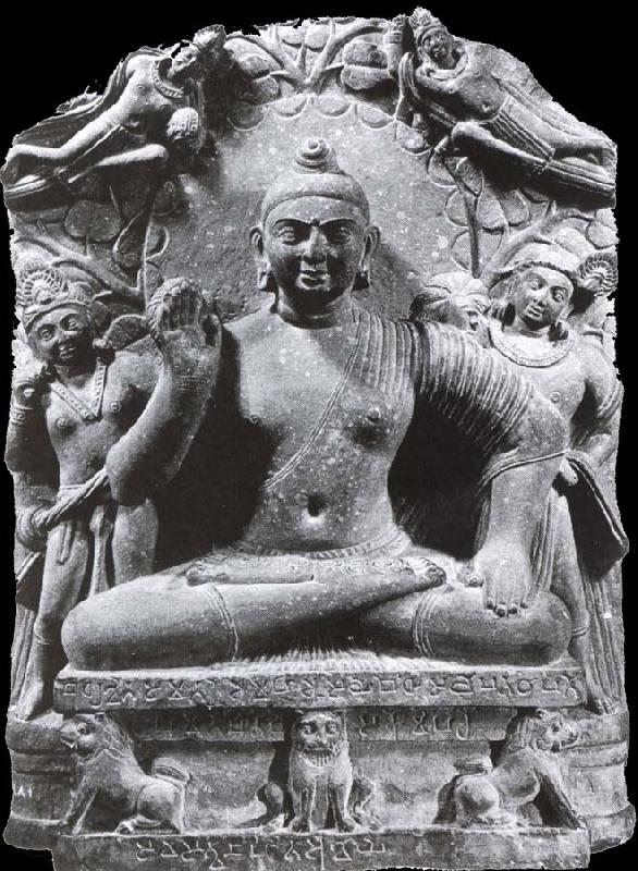 unknow artist Seated Buddha from Katra